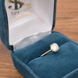 Estate Solitare Fabulite Ring