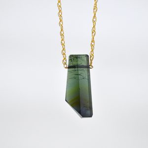Ombre Green Tourmaline