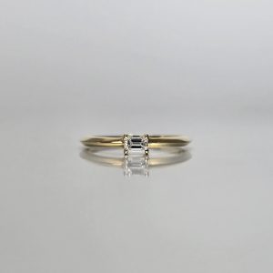 Baguette Diamond Stacking Band