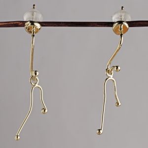 Jiggle drop earrings