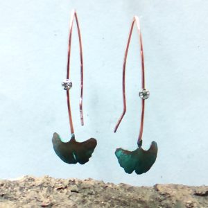 Ginkgo Leaf Earrings